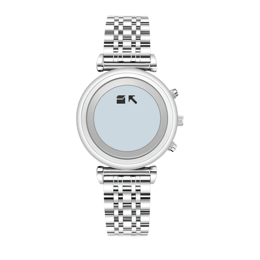 Elle Silver Women's Muslim Watch - Waqting