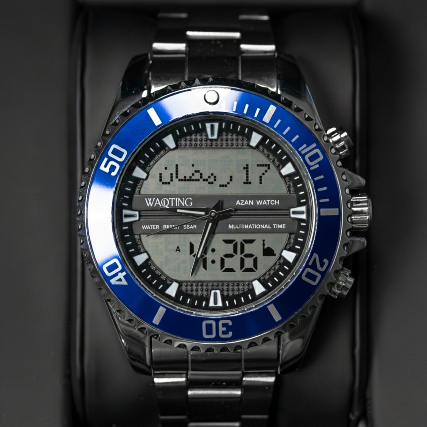Azure Blue Men's Watch
