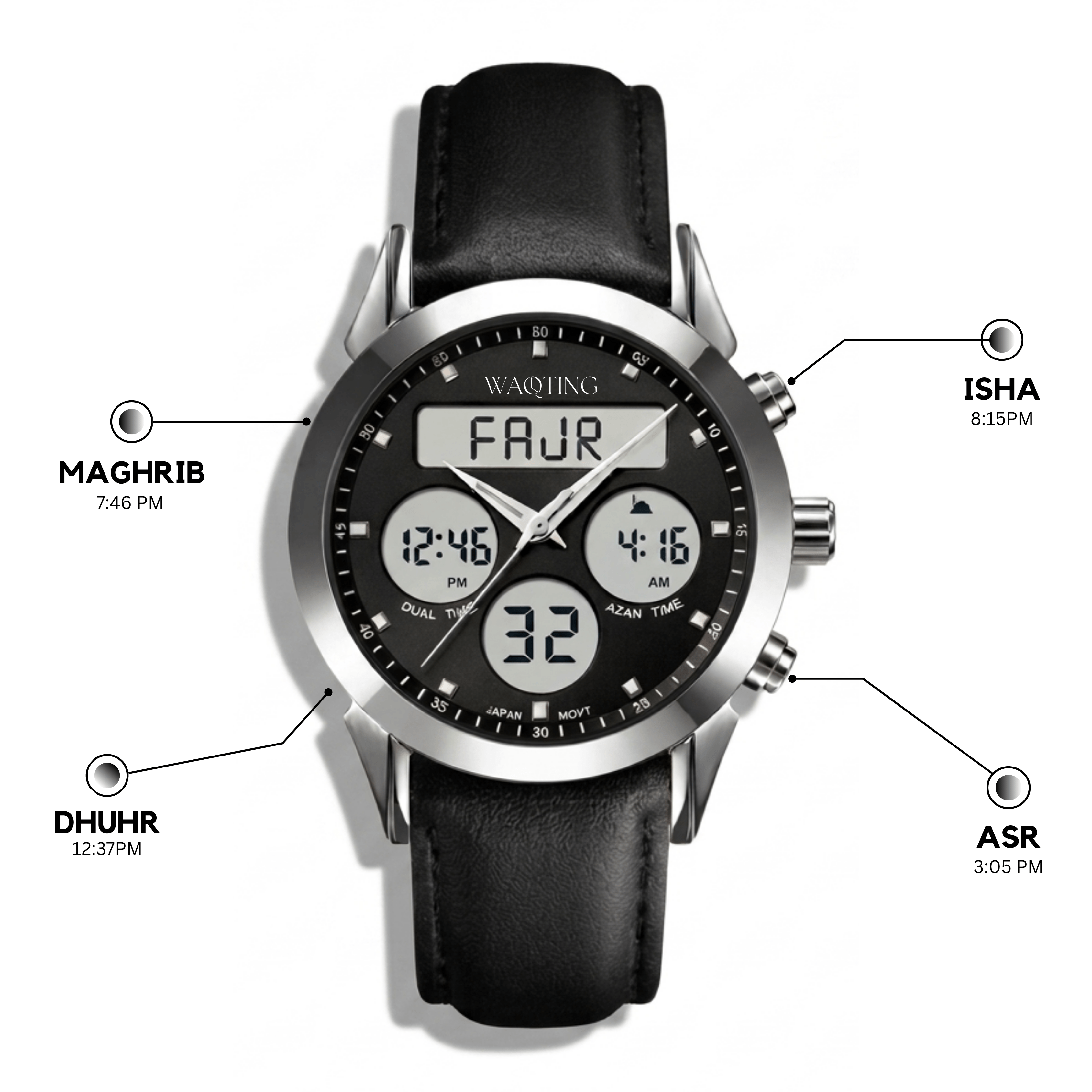 prayer time watch