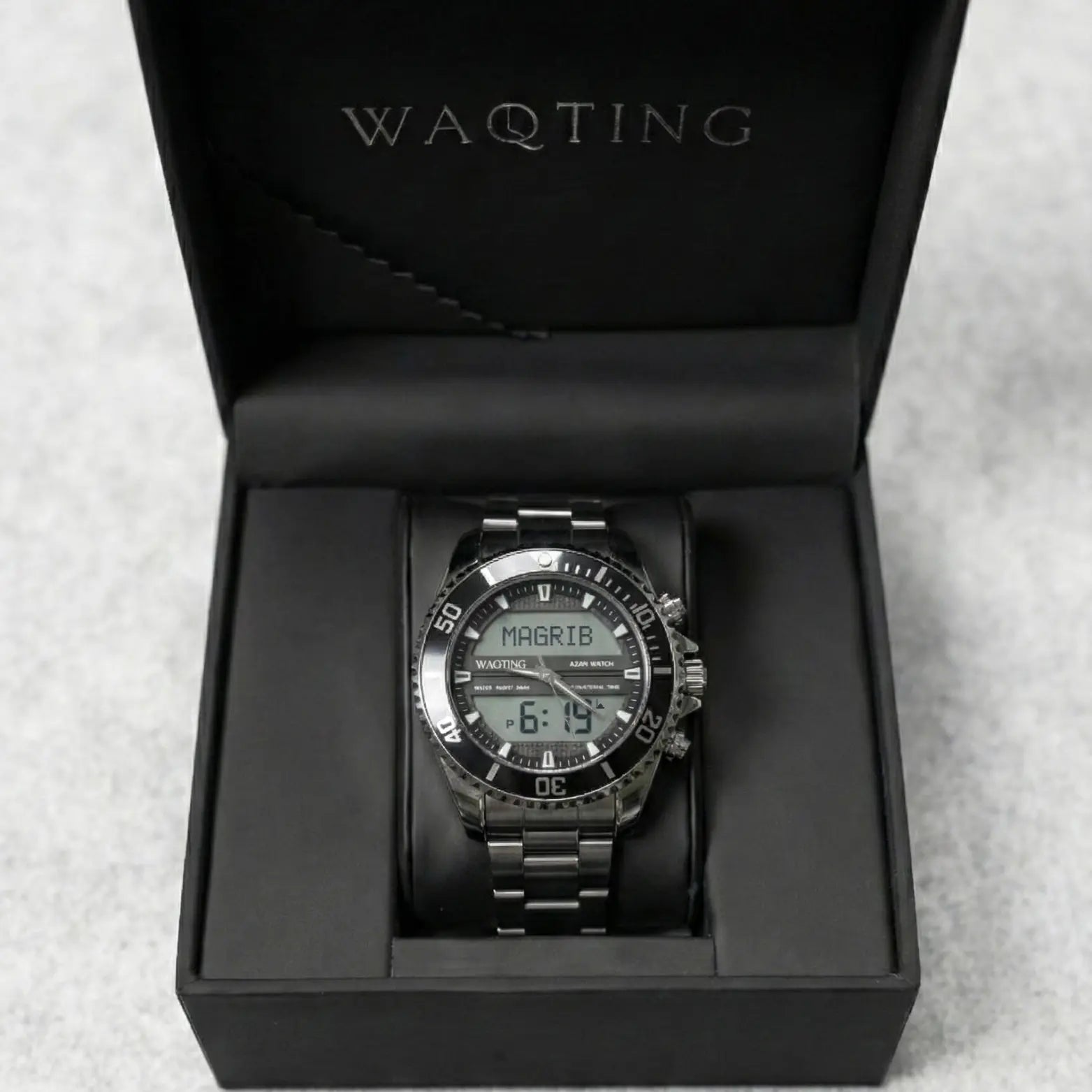 Azure Black — Muslim Prayer Watch Waqting