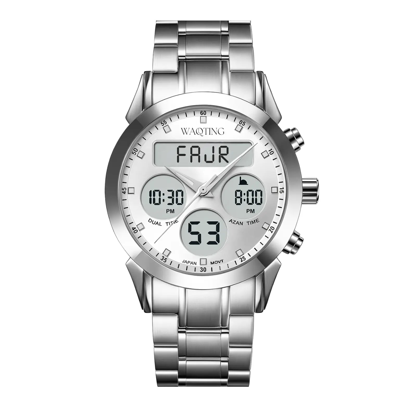 islamic prayer time watch for men